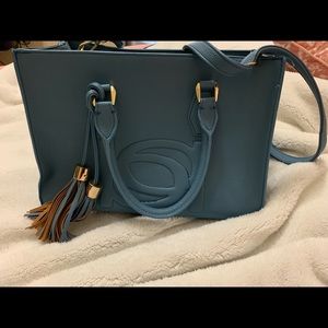 Bebe blue purse